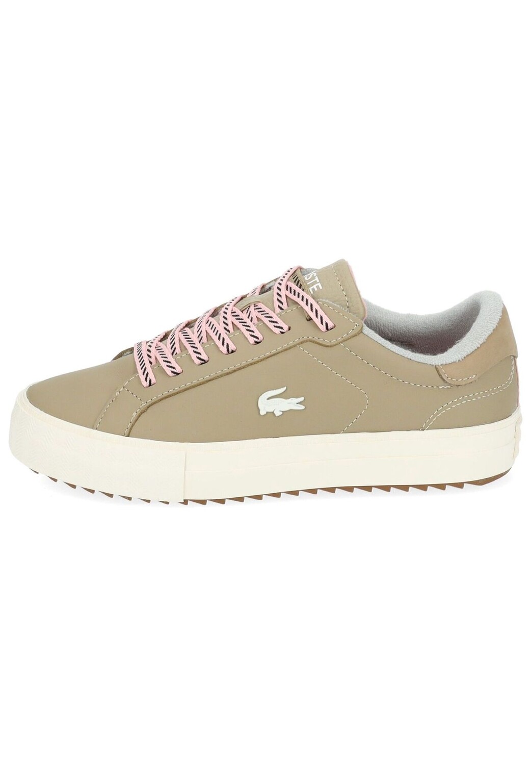 

Кроссовки из нубука LACOSTE, коричневый