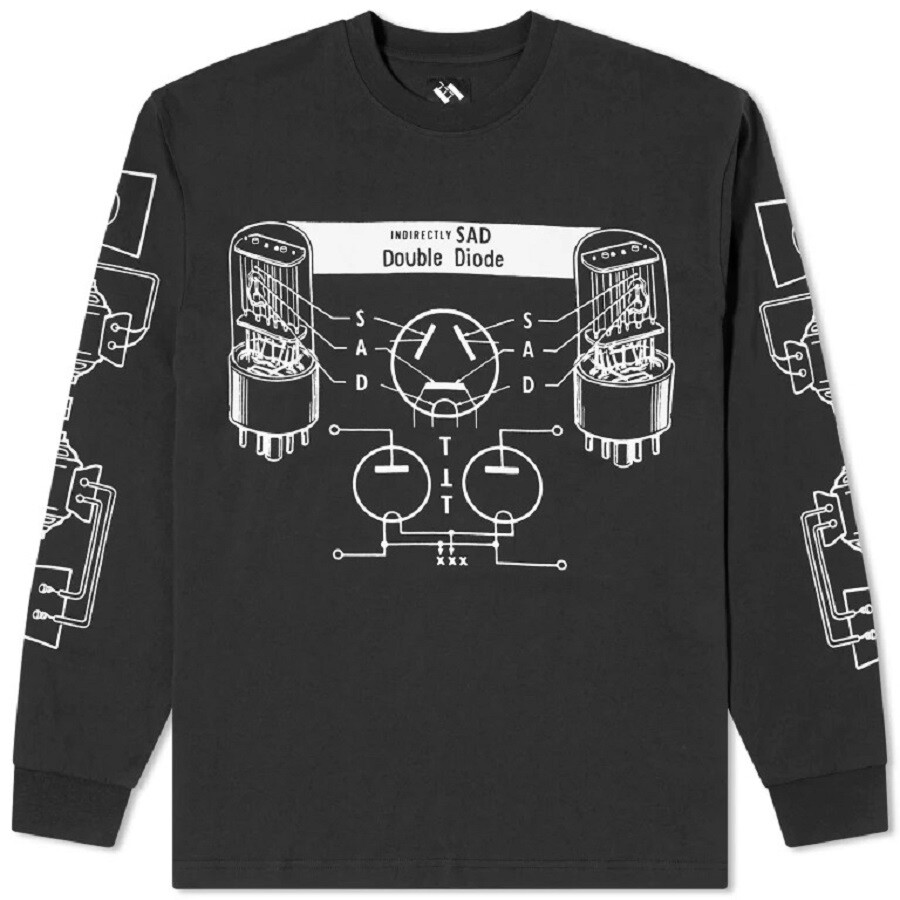 

Свитшот The Trilogy Tapes Sad Long Sleeve, черный
