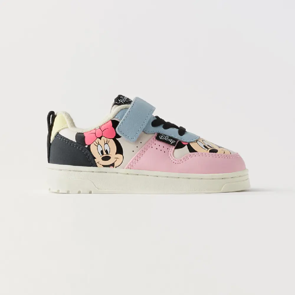 

Кроссовки Zara Minnie Mouse Disney, розовый