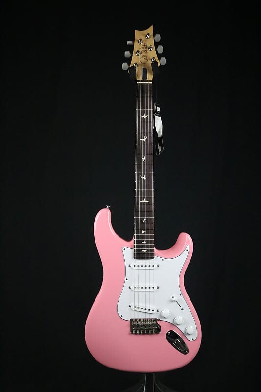 

PRS Silver Sky John Mayer Signature с грифом из палисандра 2022 Roxy Pink Silver Sky John Mayer Signature with Rosewood Fretboard