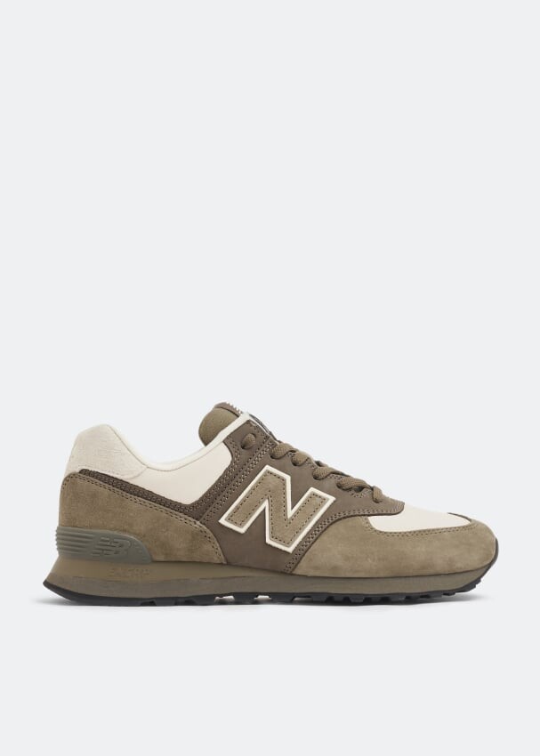 

Кроссовки COMME DES GARÇONS x New Balance 574 sneakers, зеленый
