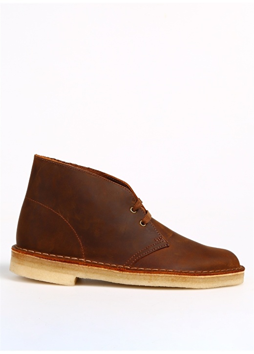 Кожаные коричневые мужские ботинки Clarks