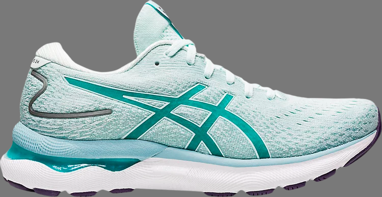 Кроссовки wmns gel nimbus 24 'soothing sea' Asics, синий - фото