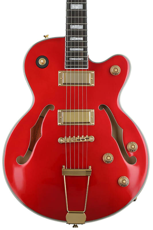 

Epiphone Uptown Kat ES — рубиново-красный металлик ETUERUMGH1