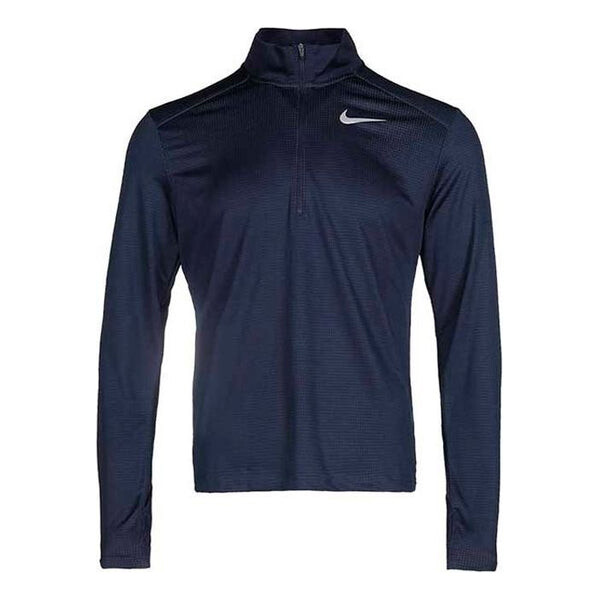 

Футболка Nike Pacer Dri-FIT Cardigan Running Sports Navy Blue BV4756-452, синий