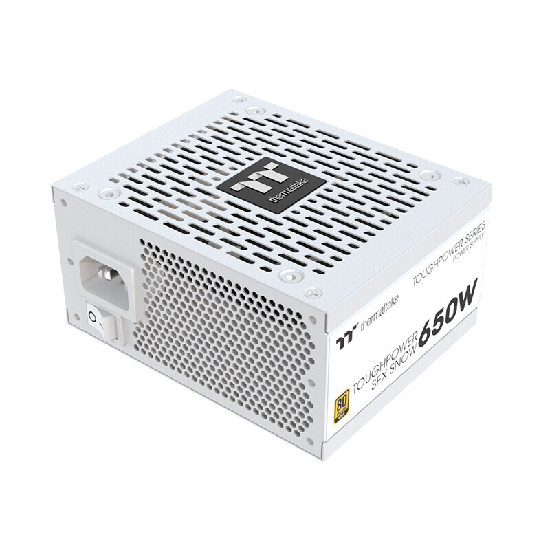 Блок питания Thermaltake Toughpower SFX 650W Gold, 650 Вт, белый корпус silverstone milo [sst ml08b] mini itx htpc без бп sfx