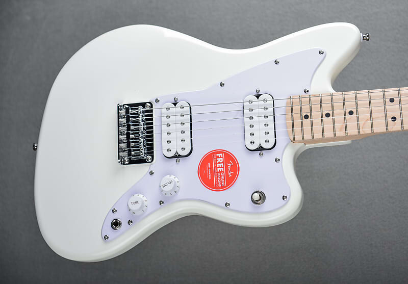 

Mini Jazzmaster HH - олимпийский белый Squier
