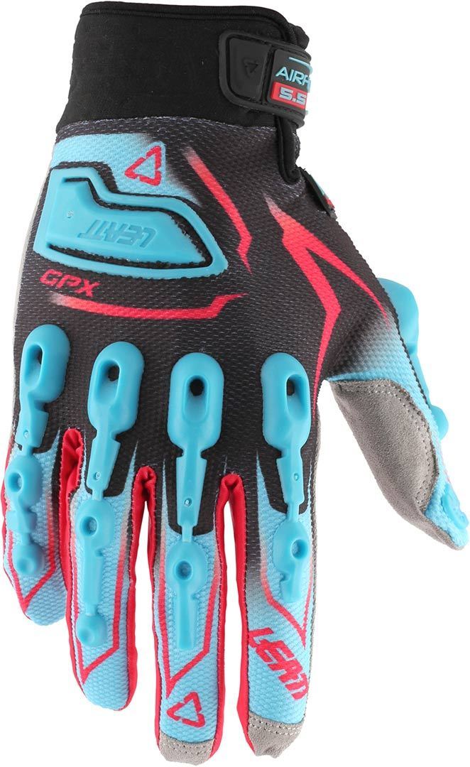 Перчатки Leatt GPX 5.5 Lite, сине-красные красные перчатки