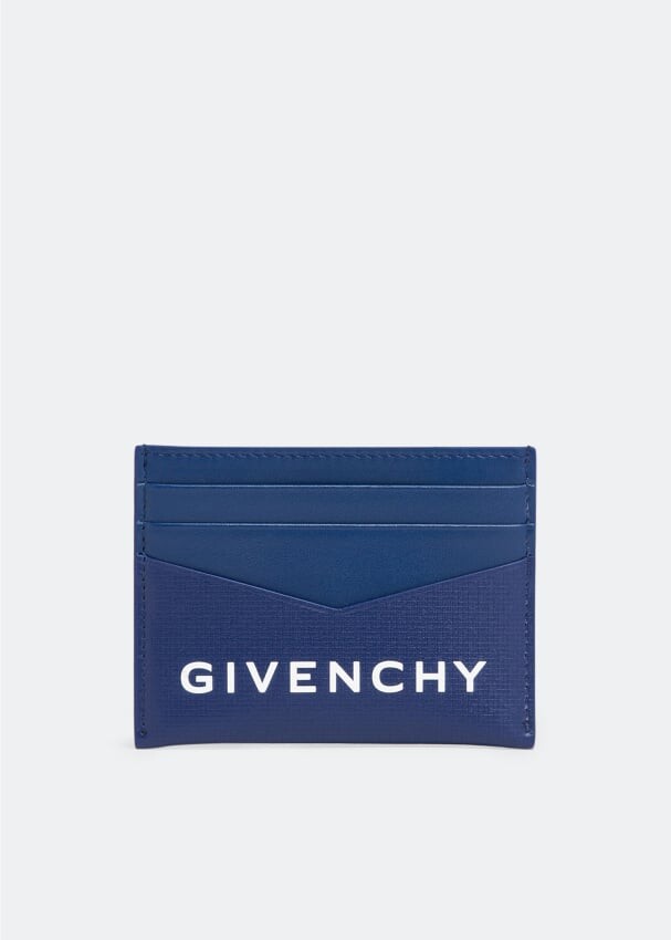 

Картхолдер GIVENCHY 4G card holder, синий