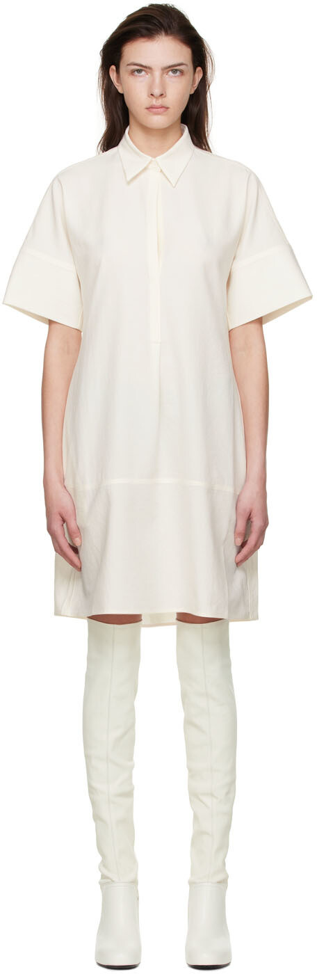 

Мини-платье Off-White из полиэстера GIA STUDIOS