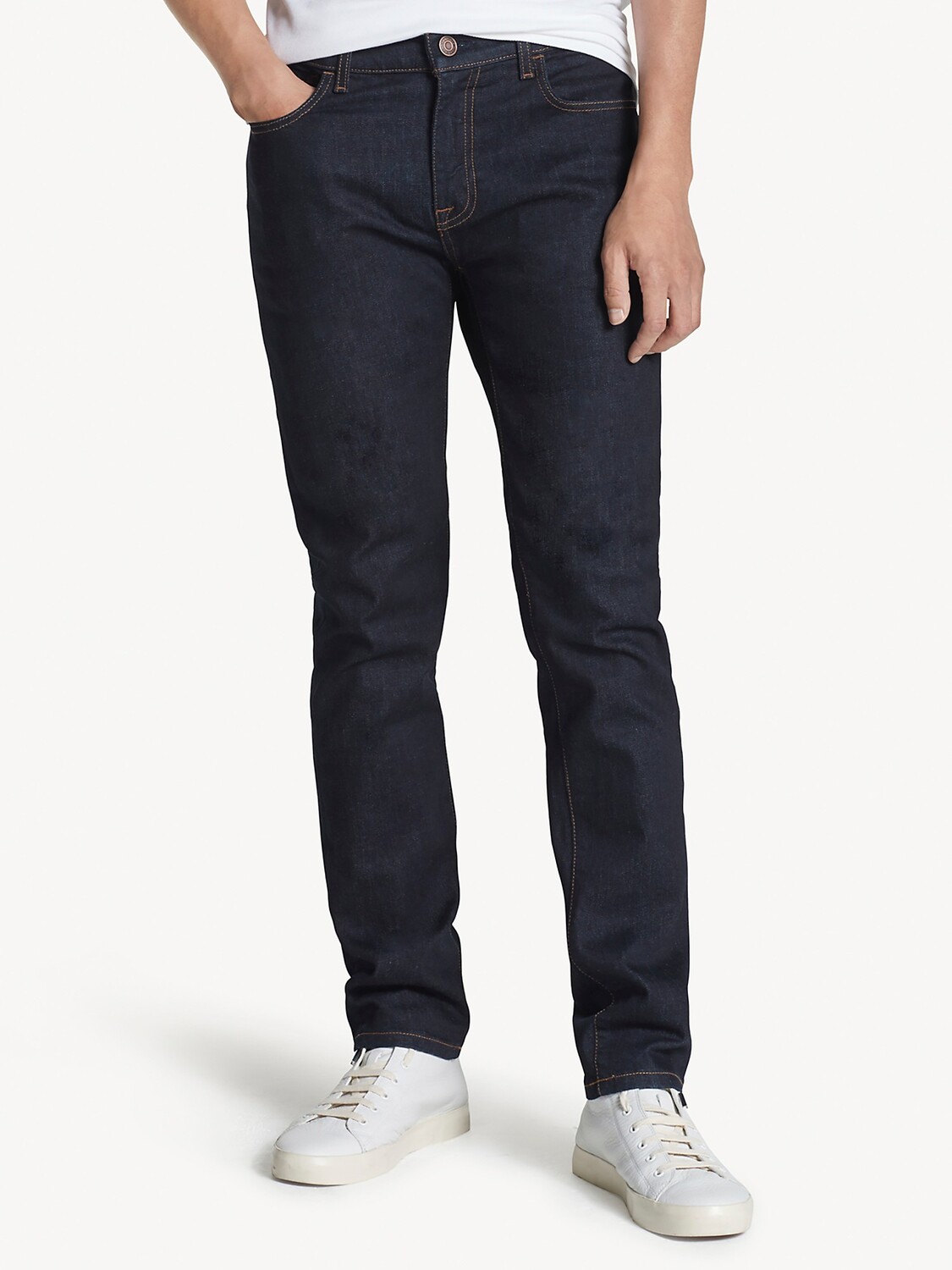 

Джинсы облегающего кроя essential deep warning Tommy Hilfiger, смывать