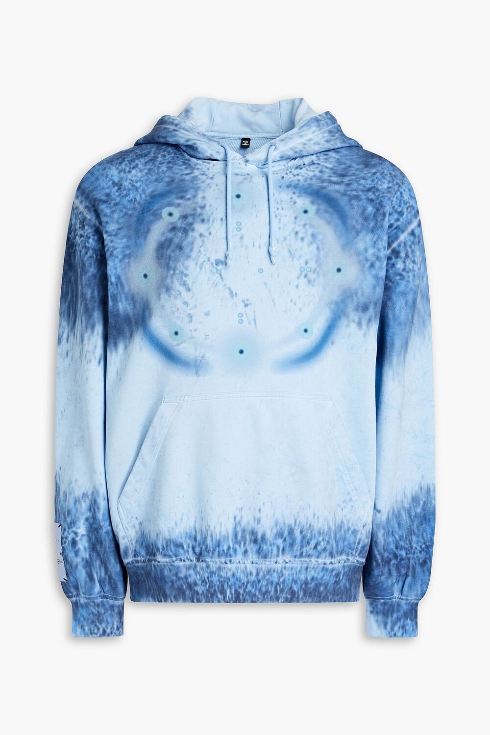 

Толстовка из французской махровой ткани с принтом MCQ ALEXANDER MCQUEEN, синий