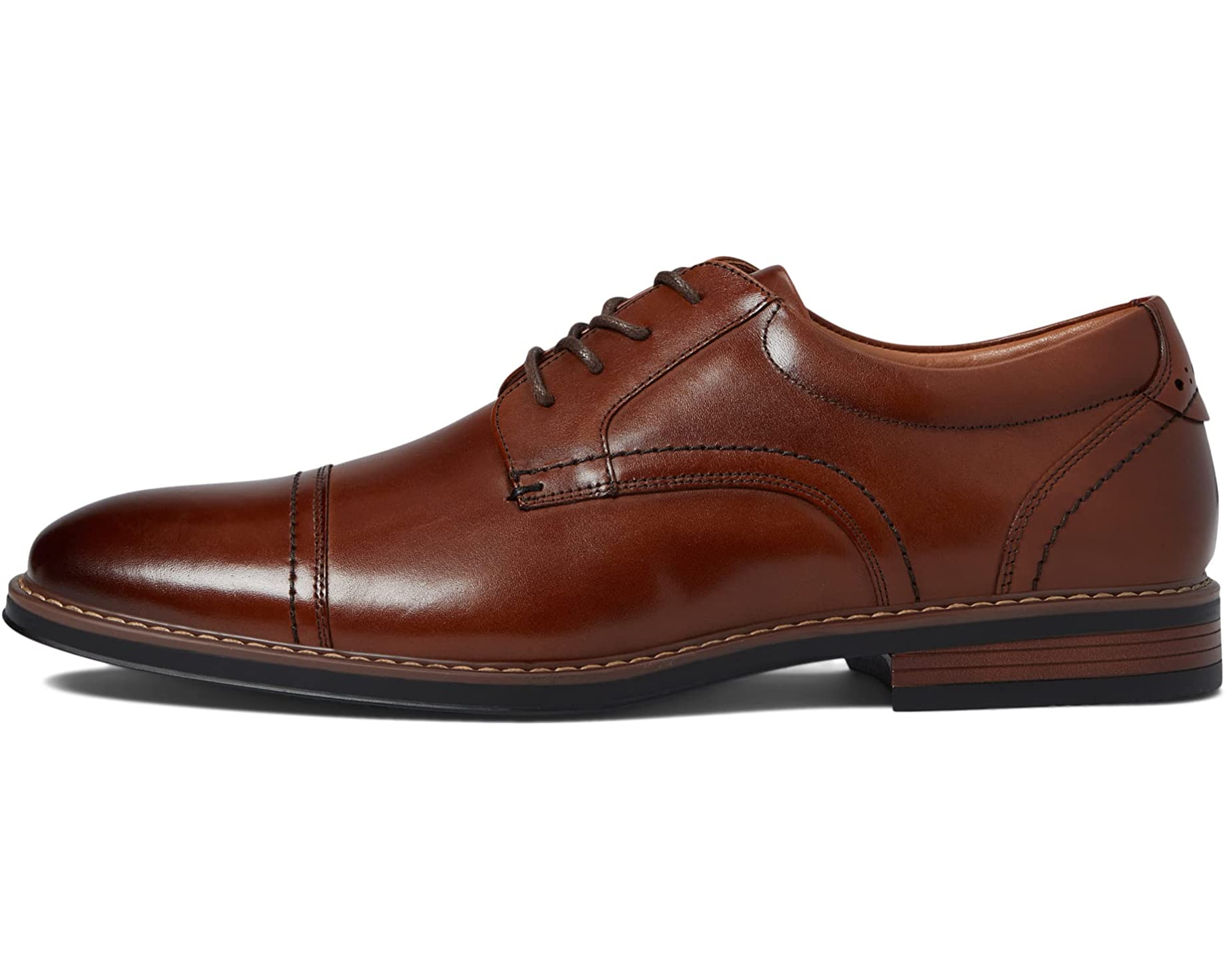 Оксфорды Centro Flex Cap Toe Oxford Nunn Bush, коньяк - фото