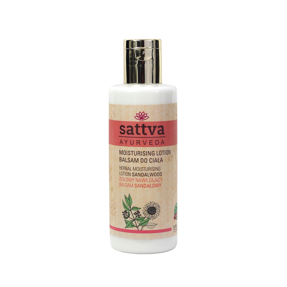 

Sattva Herbal Moisturizing Lotion увлажняющий лосьон для тела Сандаловое дерево 210мл