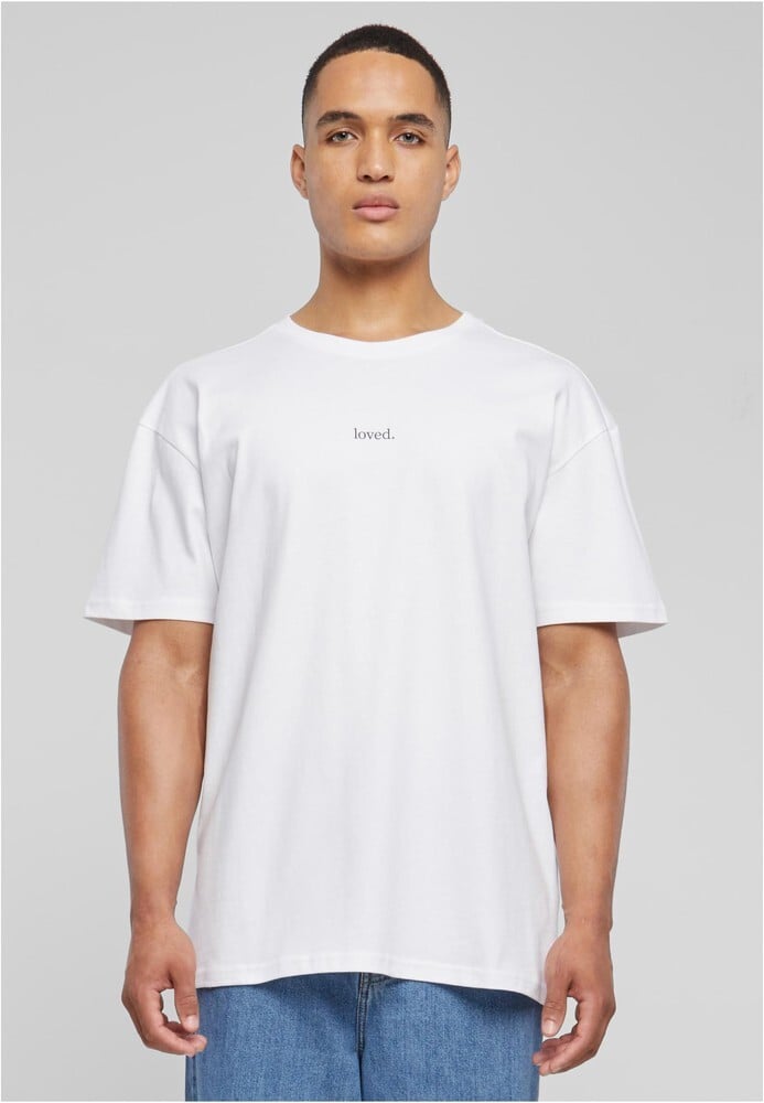 

Футболка Merchcode Love Heavy Oversized Tee, белый