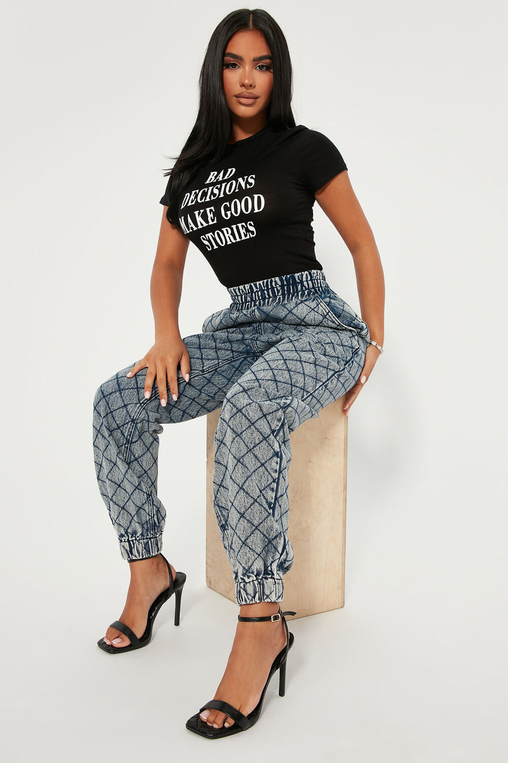 

Джоггеры Fashion Nova S80049B, синий