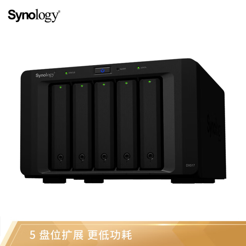 

Сетевое хранилище Synology DX517 5-дисковое
