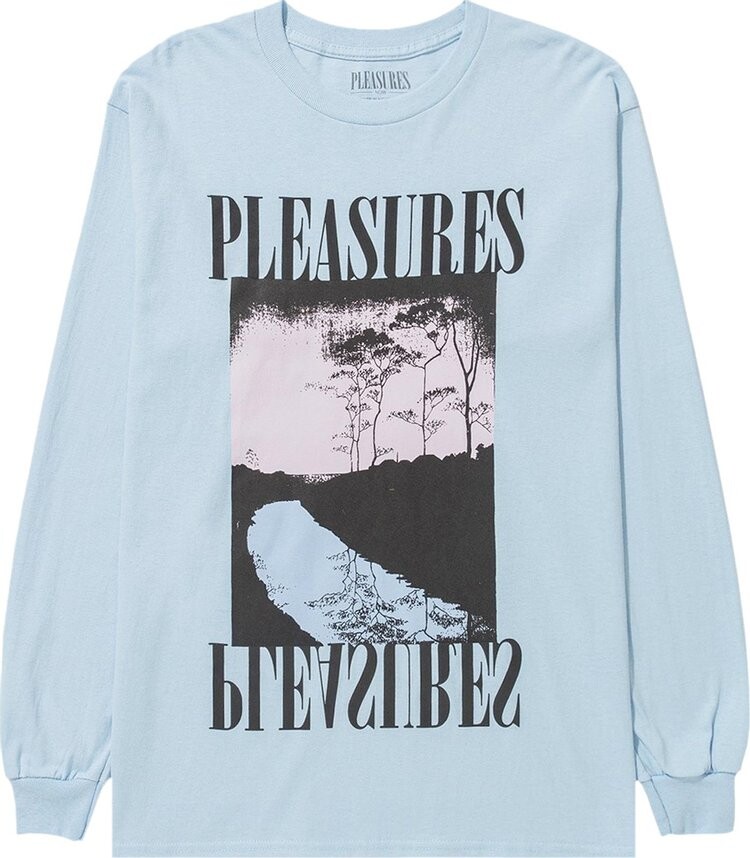 

Лонгслив Pleasures River Long-Sleeve 'Blue', синий
