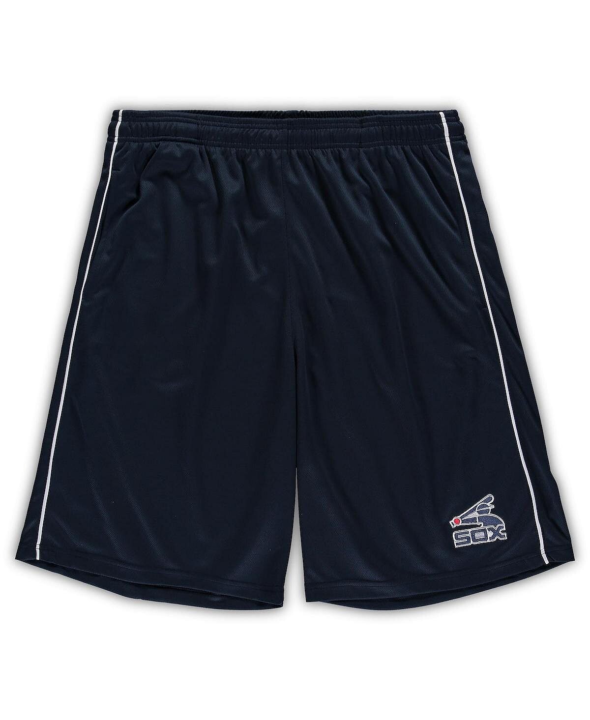 

Мужские темно-синие сетчатые шорты chicago white sox big and tall cooperstown collection Profile, синий