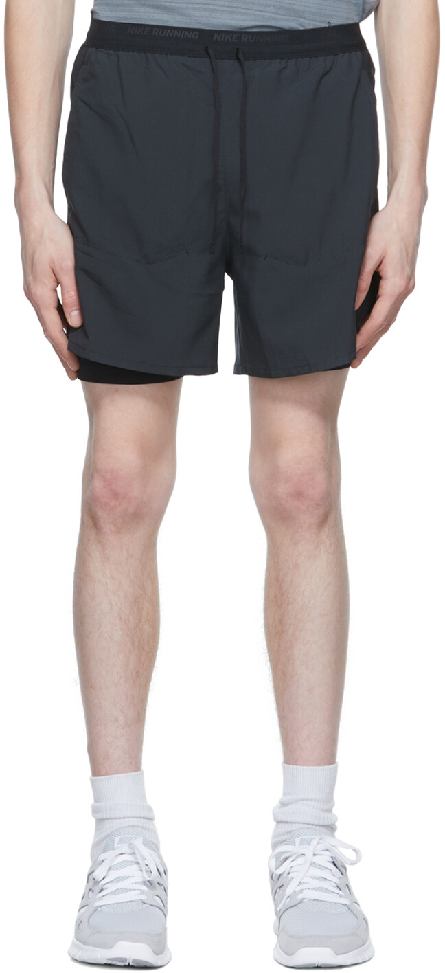 

Шорты Nike Dri-FIT Stride, черно-серый