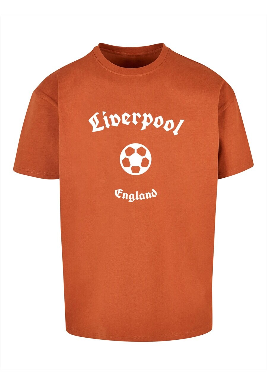 

Футболка Merchcode LIVERPOOL X, цвет Lobster