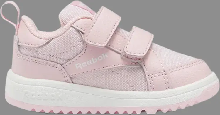 

Кроссовки weebok clasp low toddler 'porcelain pink' Reebok, розовый