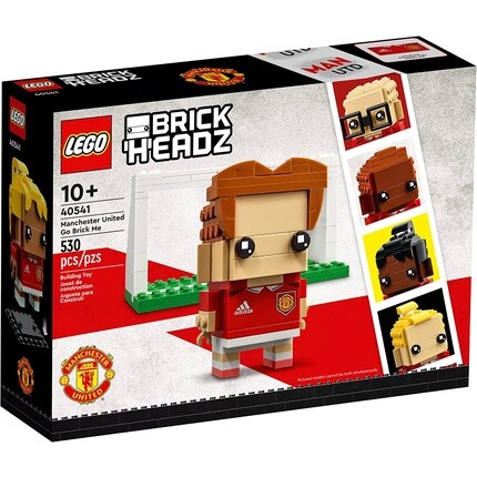 

Фигурка-конструктор Lego 40541 BrickHeadz Манчестер Юнайтед, 530 деталей