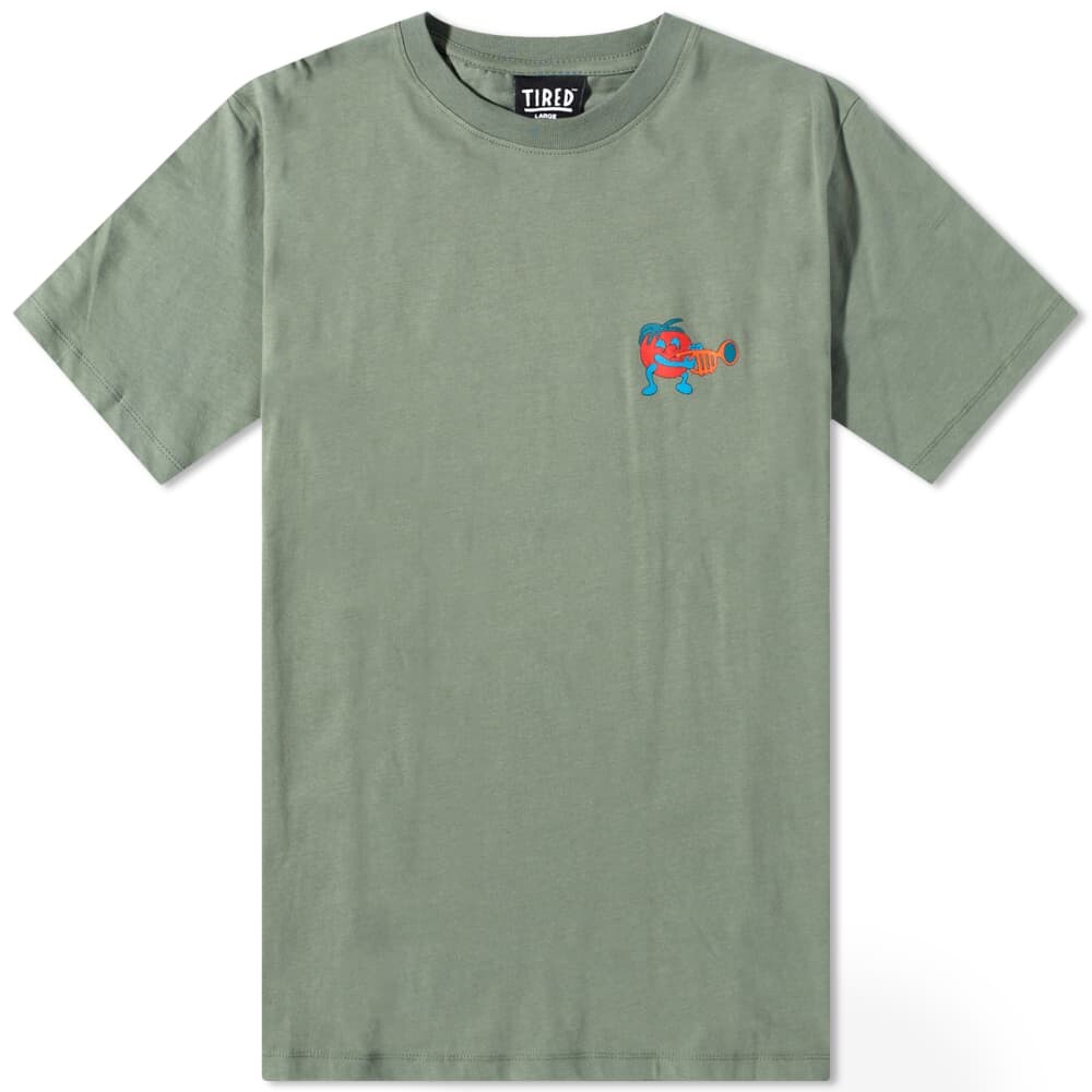 

Футболка Tired Skateboards Music Tee, Серый