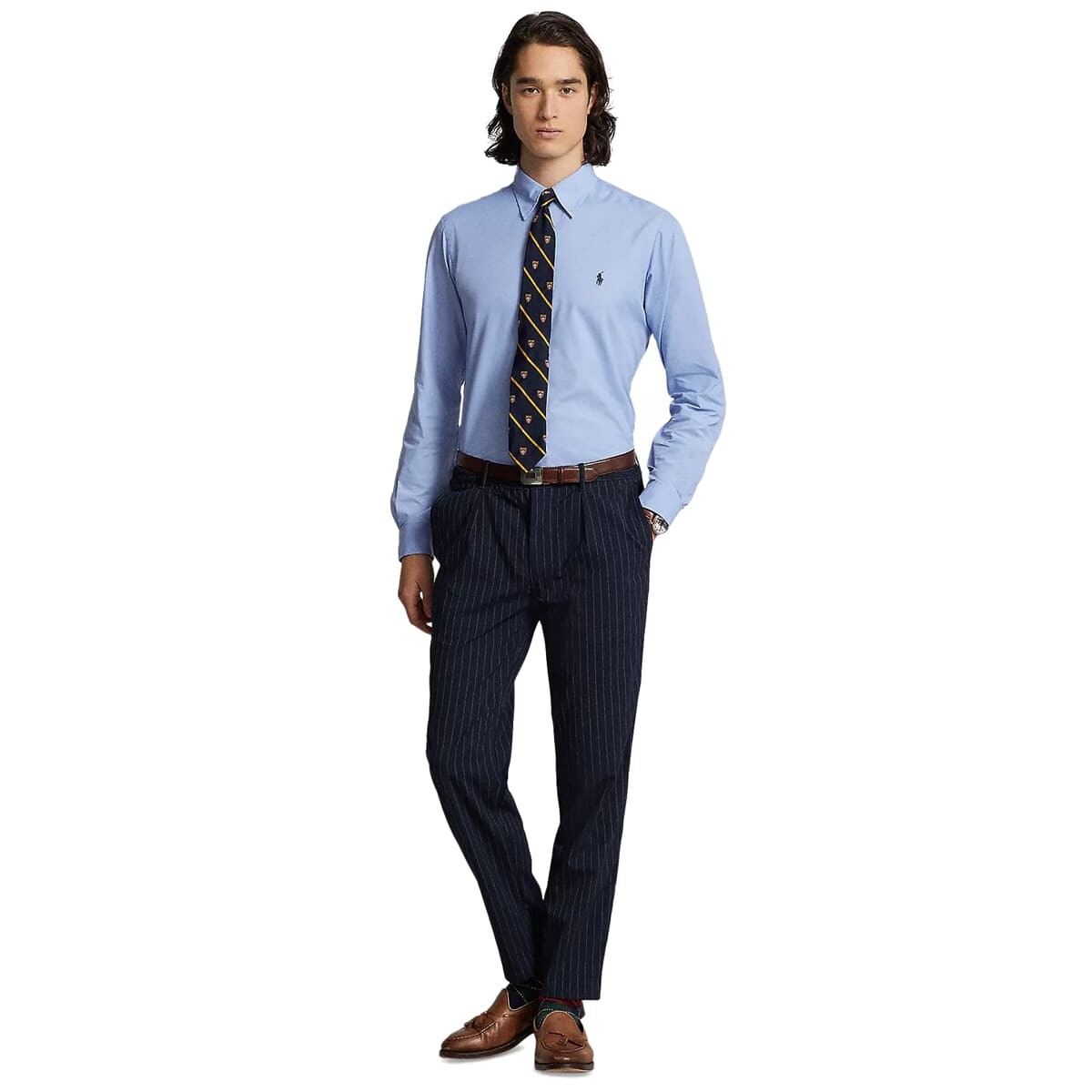 

Рубашка Polo Ralph Lauren Classic-Fit Performance Twill, синий