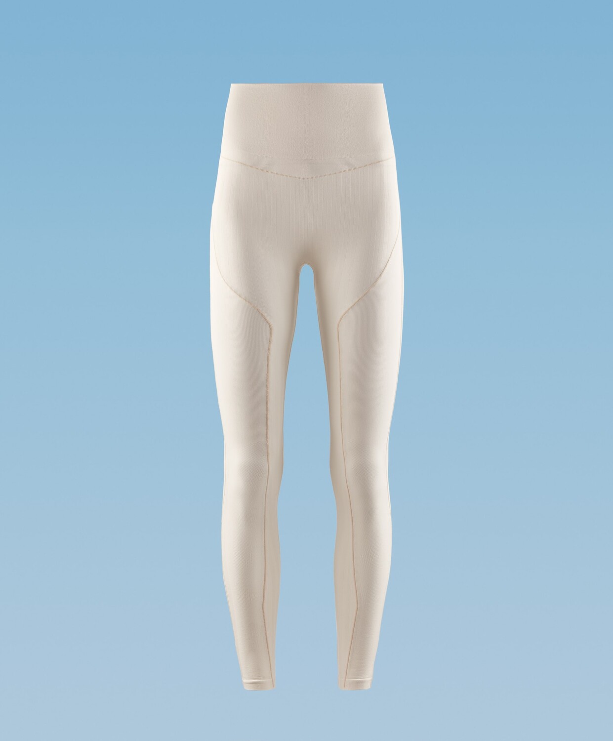 

Леггинсы Oysho Textured Seamless Ankle-length, белые