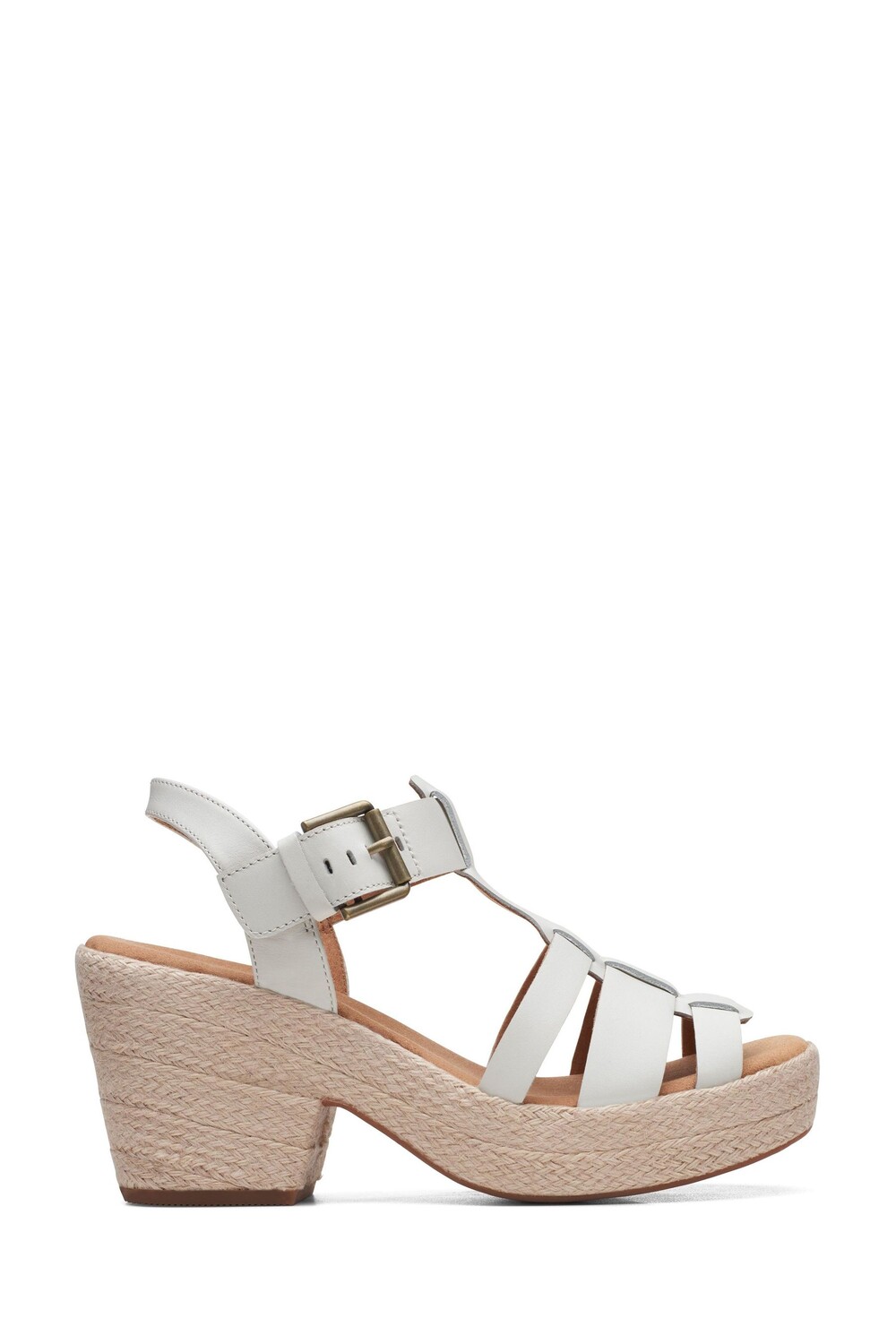 

Кожаные сандалии Maritsa Clarks, белый