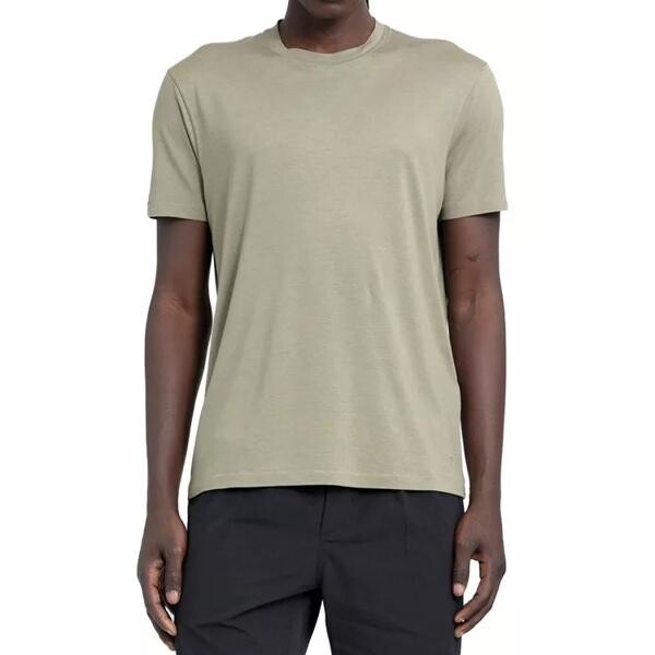 

Футболка cotton lyocell t-shirt Tom Ford, зеленый