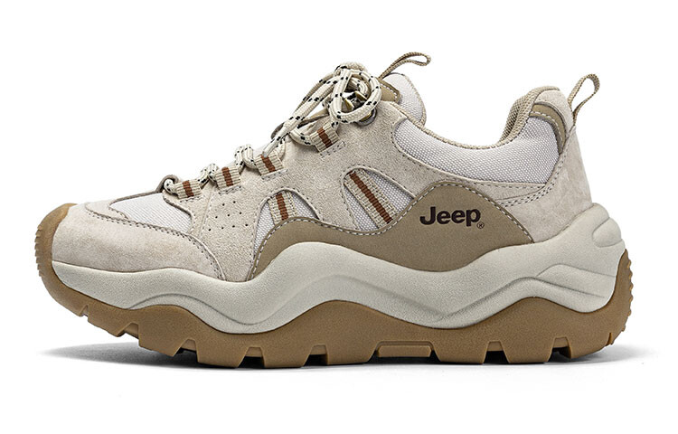 

Кроссовки Jeep Chunky Sneakers Women's Low-top Gray, серый