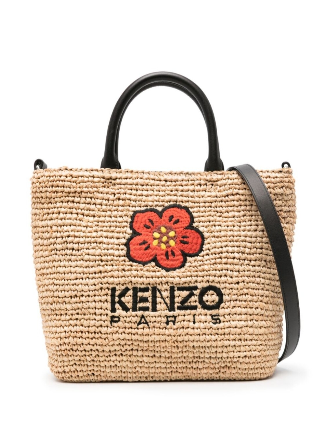 

Kenzo маленькая сумка-тоут Boke Flower, нейтральный цвет