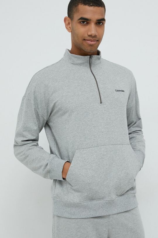 

Пижамный свитшот Calvin Klein Underwear, серый