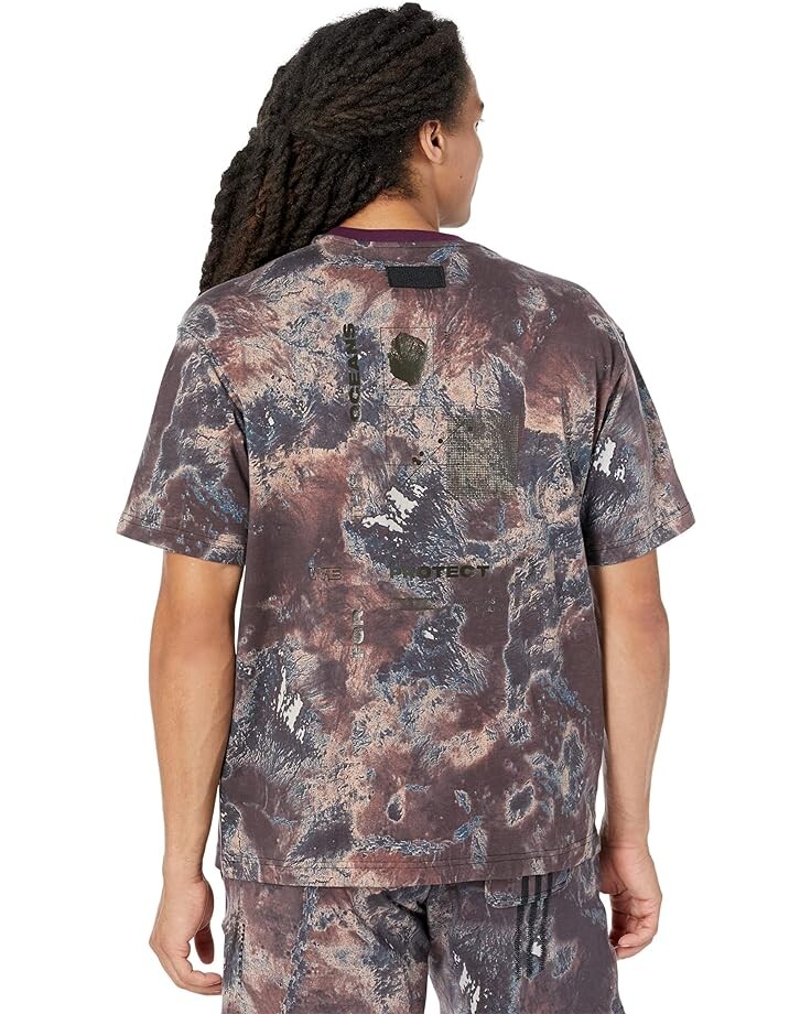 

Футболка Adidas Parley Short Sleeve Tee, цвет Medium Dark Khaki/Shadow Olive