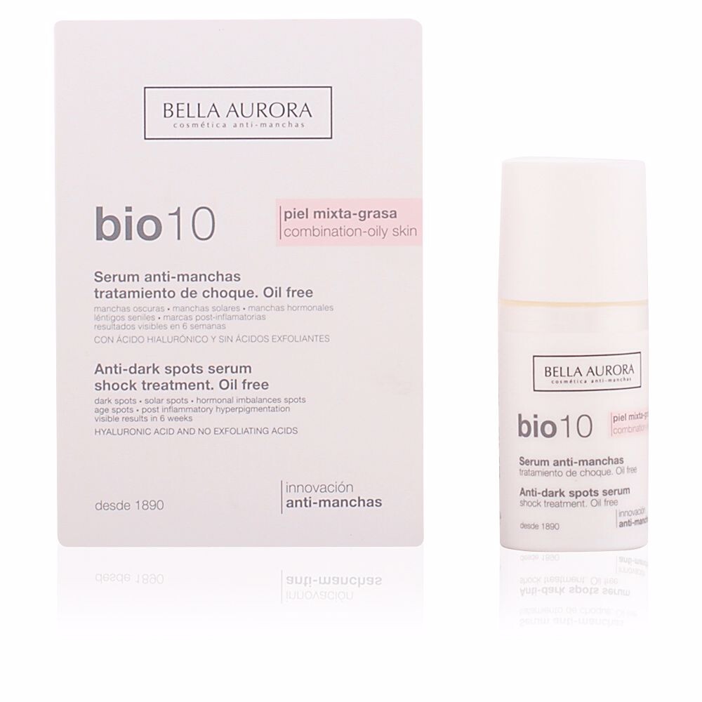 

Крем против пятен на коже Bio-10 serum anti-manchas oil free Bella aurora, 30 мл
