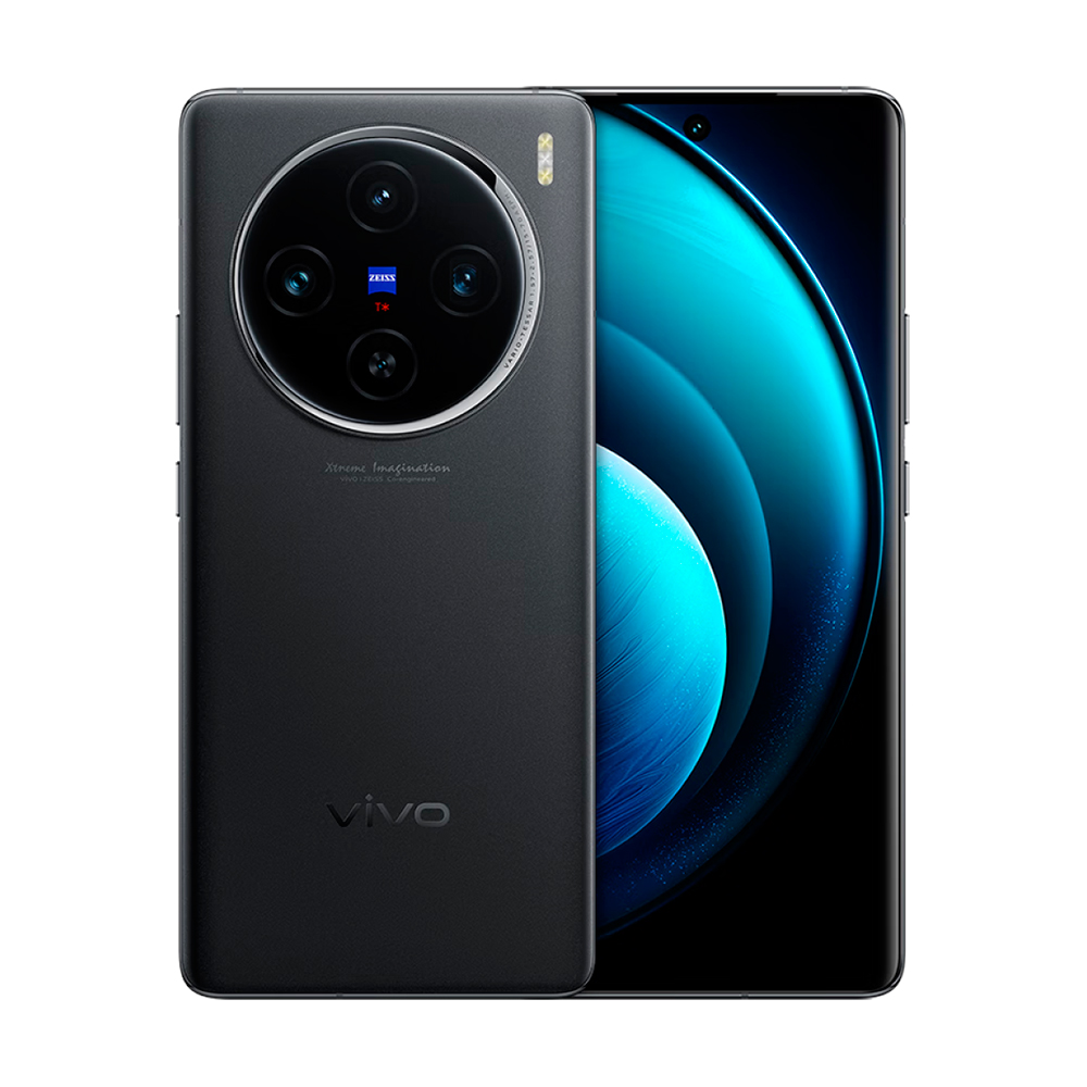 Смартфон Vivo X100, 16Гб/256Гб, 2 Nano-SIM, черный 3d 5d защитное стекло mypads для vivo nex vivo nex s8 с закругленными изогнутыми краями которое полностью закрывает экран дисплей по краям с о
