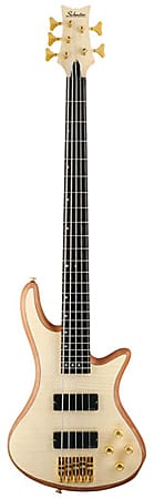 Schecter Stiletto Custom 5 String Bass Natural