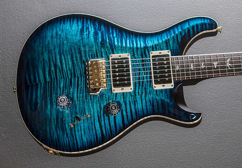 

Custom 24 10 Top - Кобальтовый дымовой взрыв PRS Custom 24 10 Top - Cobalt