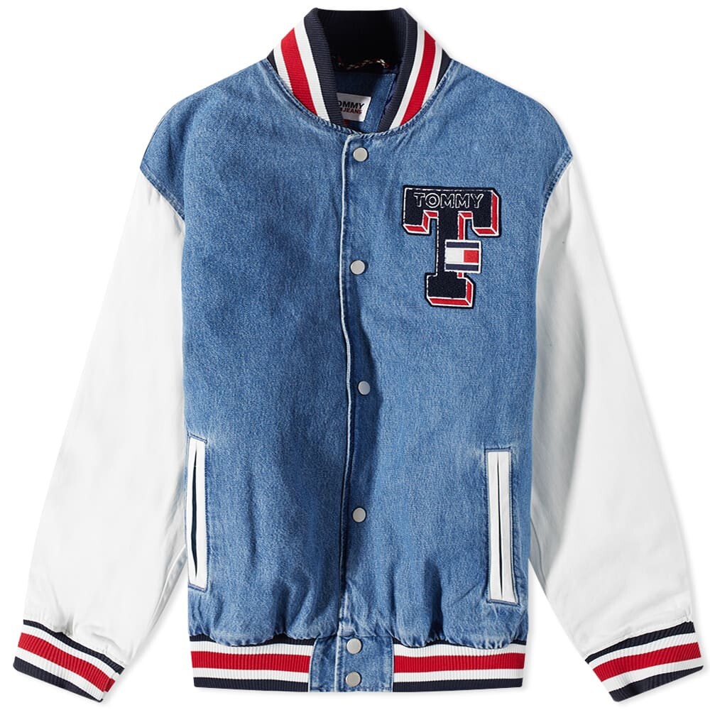 

Джинсовая куртка Леттерман Tommy Jeans, Синий