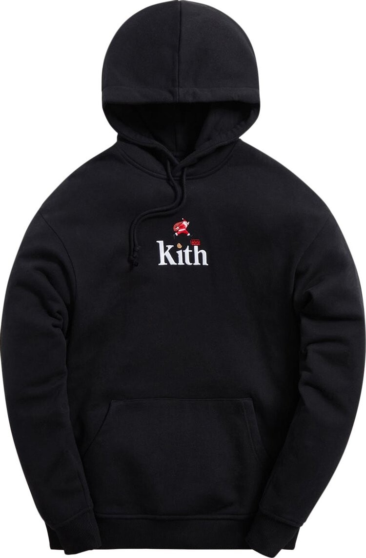 

Худи Kith Chimney Hoodie 'Black', черный