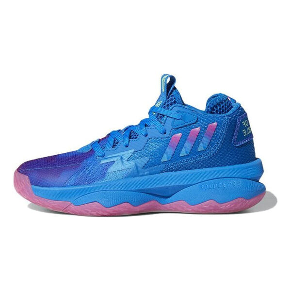 

Кроссовки Adidas Dame 8 J 'Battle Of The Bubble', Синий