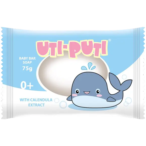 

Uti-Puti мыло твердое детское с календулой, 75 г