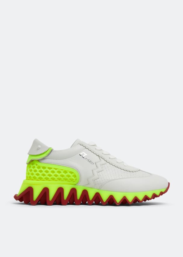 

Кроссовки CHRISTIAN LOUBOUTIN Loubishark sneakers, белый
