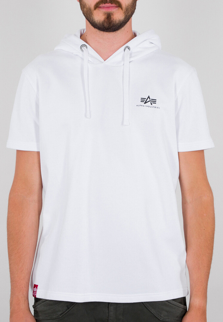 

Футболка Alpha Industries Basic Small Logo Hooded