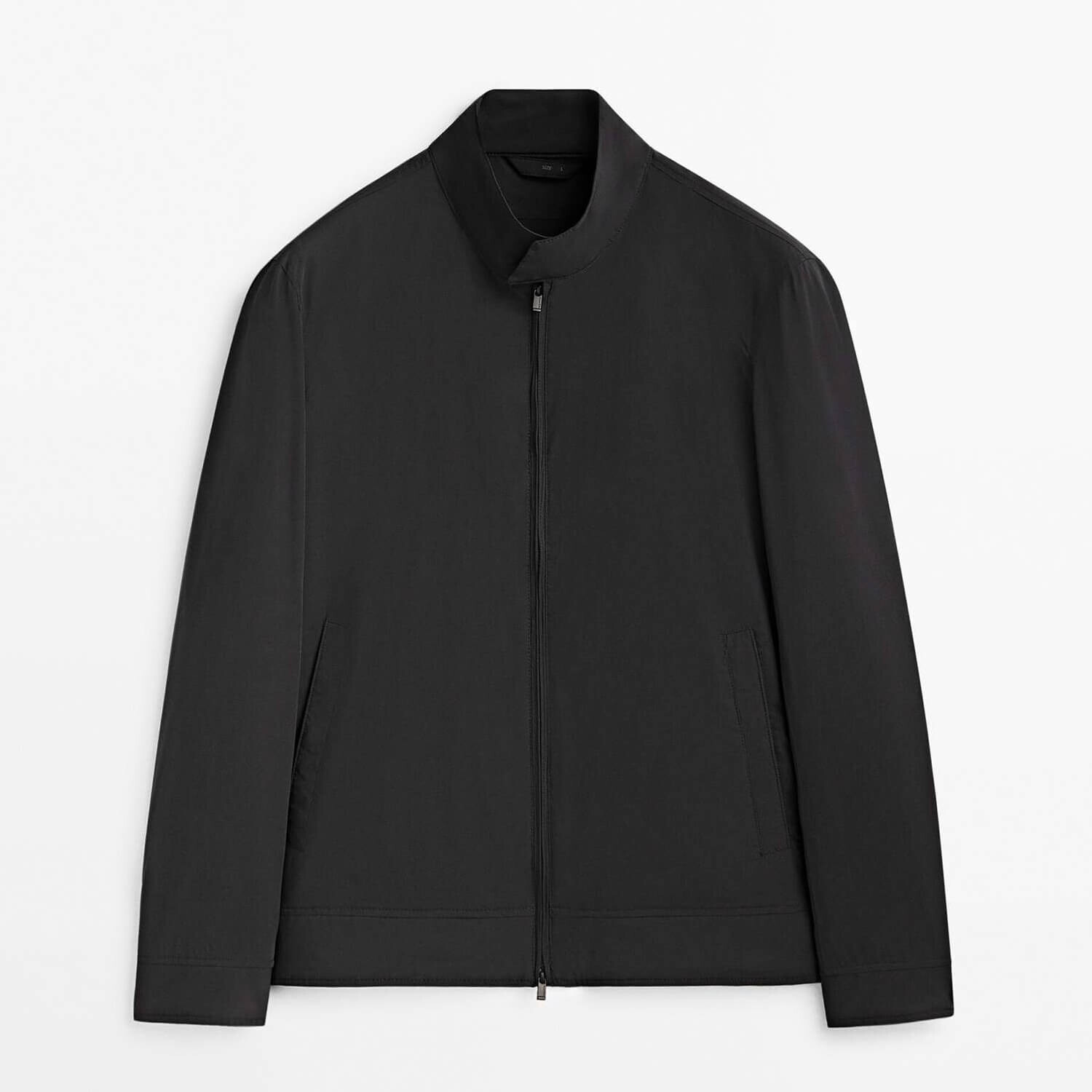 

Куртка Massimo Dutti Extra Lightweight Stretch, темно-синий