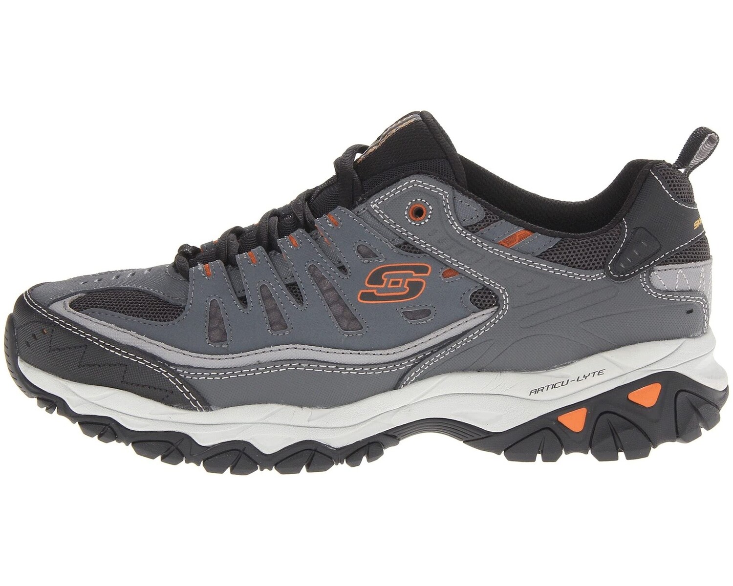 

Кроссовки Afterburn M. Fit SKECHERS, древесный уголь
