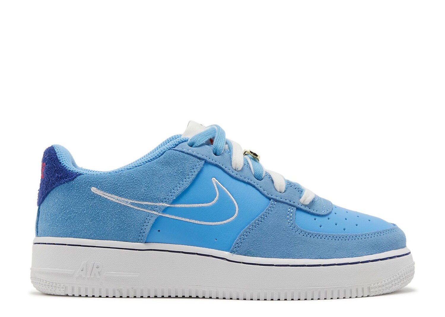 

Кроссовки Nike Air Force 1 Lv8 S50 Gs 'University Blue', синий