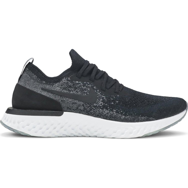 Кроссовки Nike Wmns Epic React Flyknit 'Black', черный nike epic react flyknit women s rhea braided flying woven running shoes size 36 40